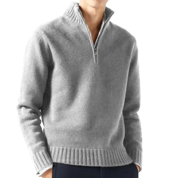 Men's Casual Turtleneck Sweater for Autumn - Image 10
