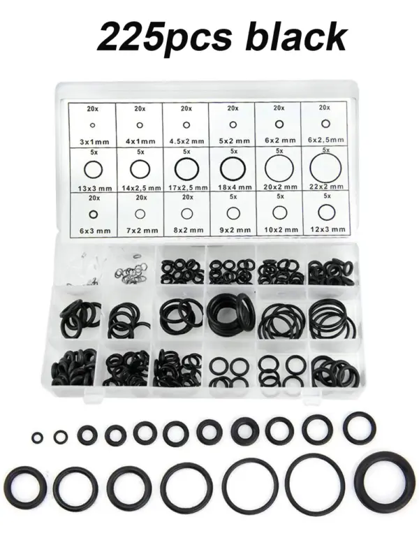 270Pcs HNBR O-Ring Assortment Kit for Cars - Image 7