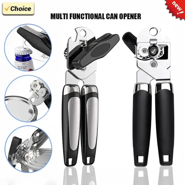 Multifunctional Stainless Steel Can Opener