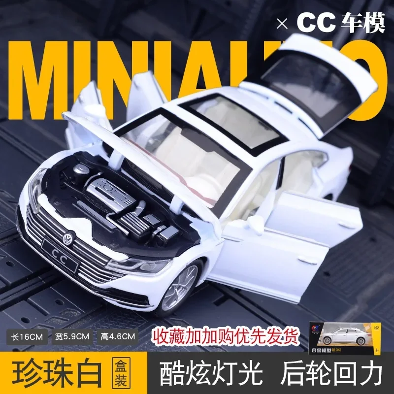 1:32 Diecast Volkswagen CC Car Model 5 1:32 Diecast Volkswagen CC Car Model - Image 5