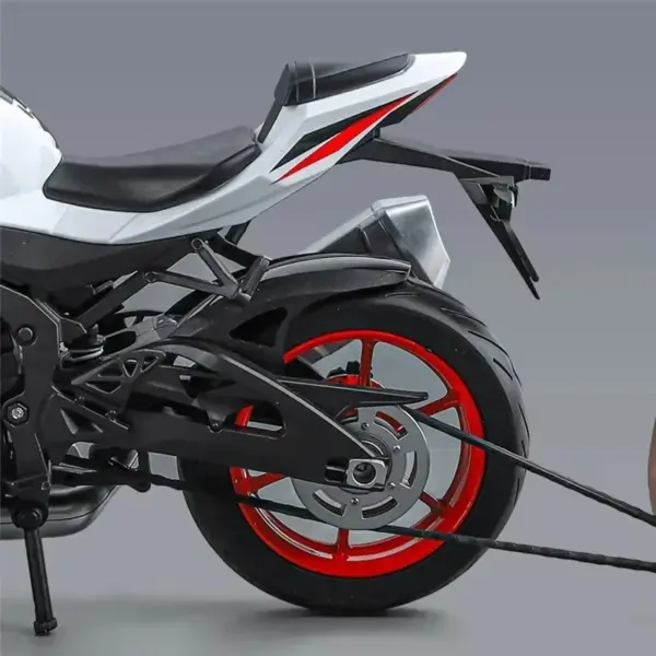 1:9 Suzuki GSX-1000R Diecast Motorcycle Model - Image 5