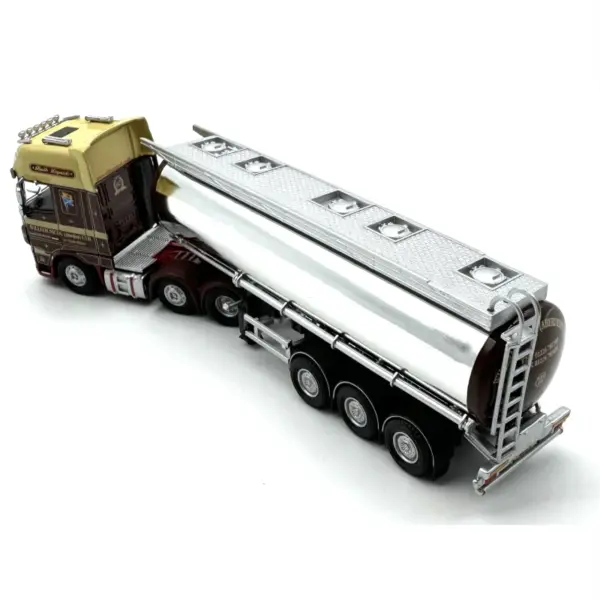 1:76 Scale Diecast Alloy Tank Truck Model - Image 5