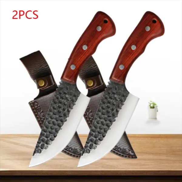 Stainless Steel Boning Chef Knife Set - Image 8