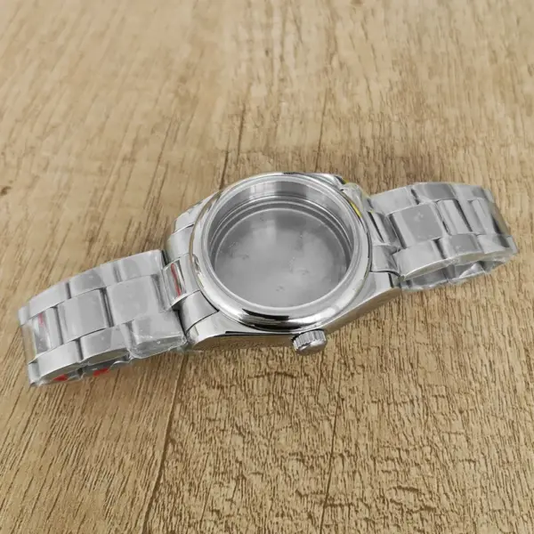 36mm Stainless Steel Watch Case for NH35/NH36 - Image 4