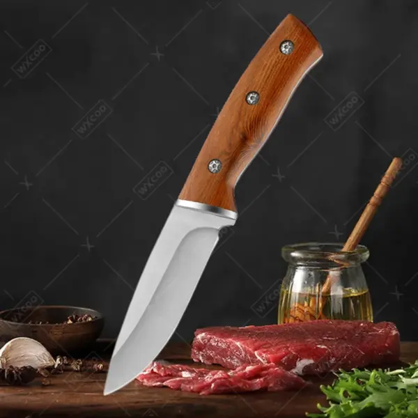 Handcrafted Stainless Steel Chef's Boning Knife - Image 3