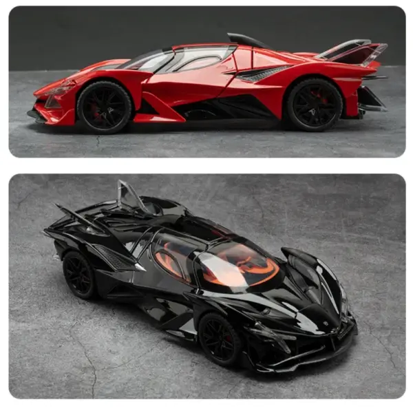 1:24 Diecast Metal Supercar Model Car - Image 4