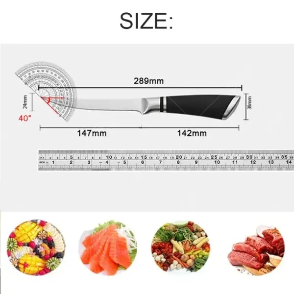 6-Inch Stainless Steel Boning Knife Set - Image 6