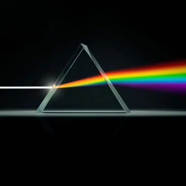 Triangular Glass Prism for Kids Physics Experiments - Image 3