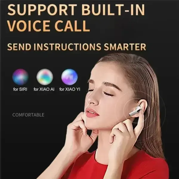 Pro6 Bluetooth Wireless Earphones for iPhone - Image 6