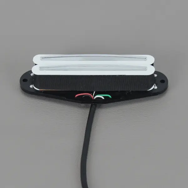 Ceramic Dual Rail Mini Humbucker Pickup White - Image 3