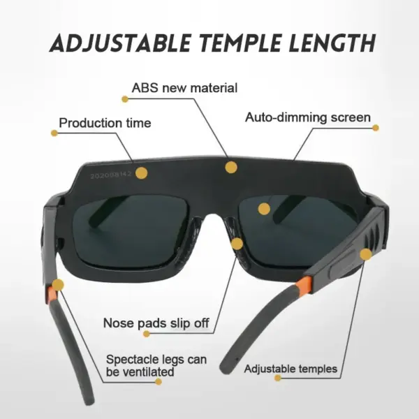 Automatic Dimming Welding Glasses with Case - Image 3