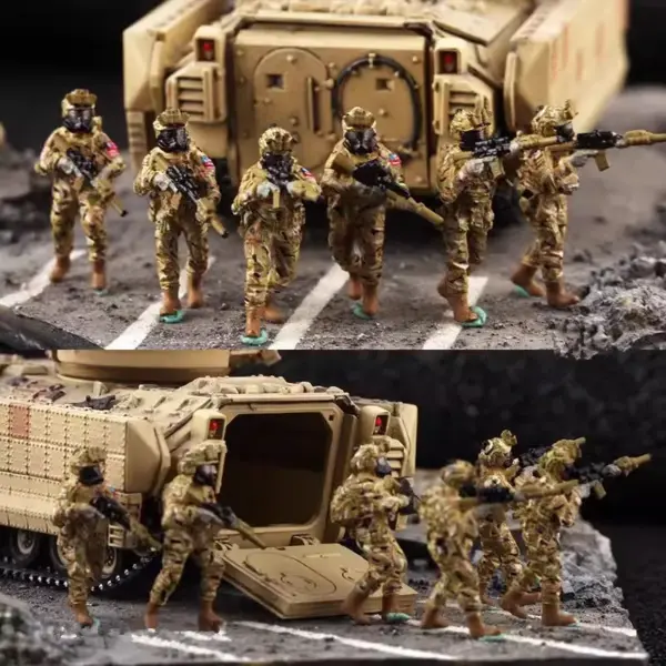 1:72 Scale US Special Forces Soldier Figures Set