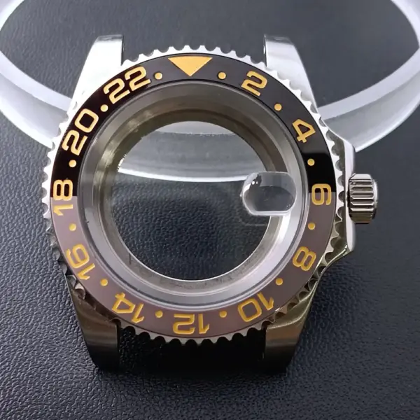 Stainless Steel GMT Watch Case for NH35 Movement - Image 37