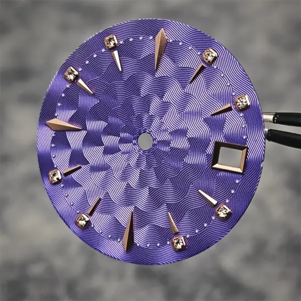 29mm Women's Watch Dial with Diamond Design - Image 23