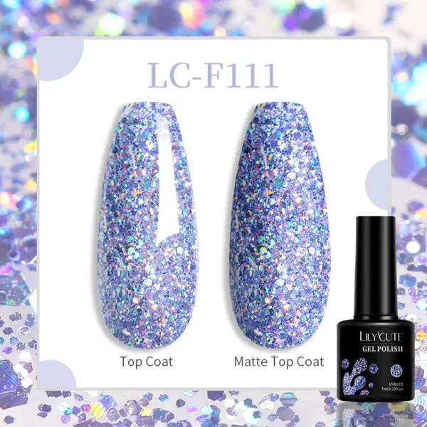 LILYCUTE 129 Colors 7ml Nail Gel Polish - Image 82