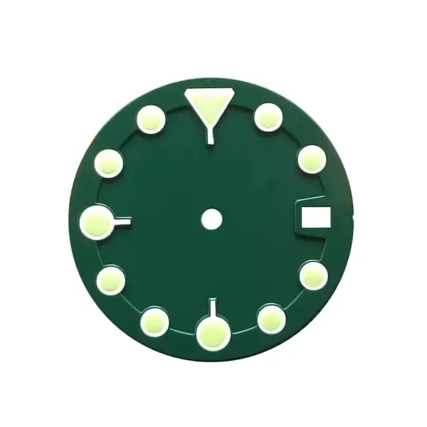 28.5MM Green Luminous Watch Dial for NH35/NH36 - Image 5