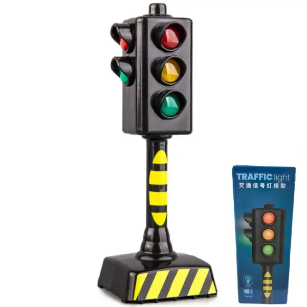 Children's Light and Sound Traffic Signal Toy - Image 7