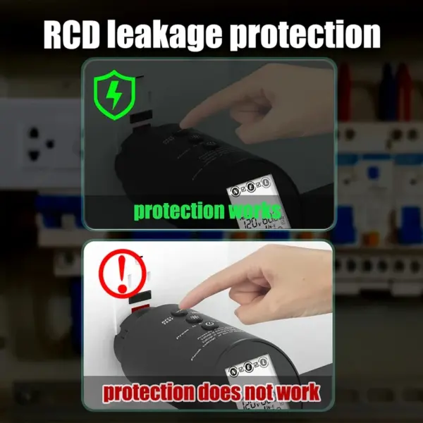 Socket Tester Voltage Circuit Analyzer RCD Meter - Image 5