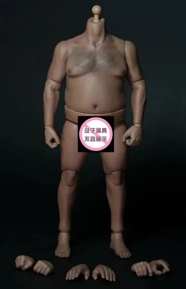 1/6 Scale Durable Male Action Figure Body - Image 3