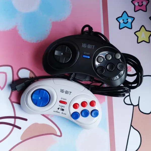 Wired Gamepad for Sega Mega Drive/Genesis - Image 6