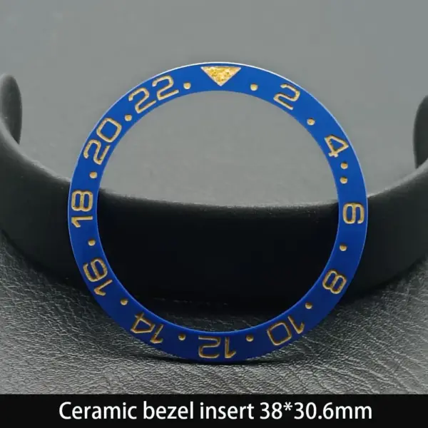 38mm Ceramic GMT Dive Watch Bezel Insert - Image 35