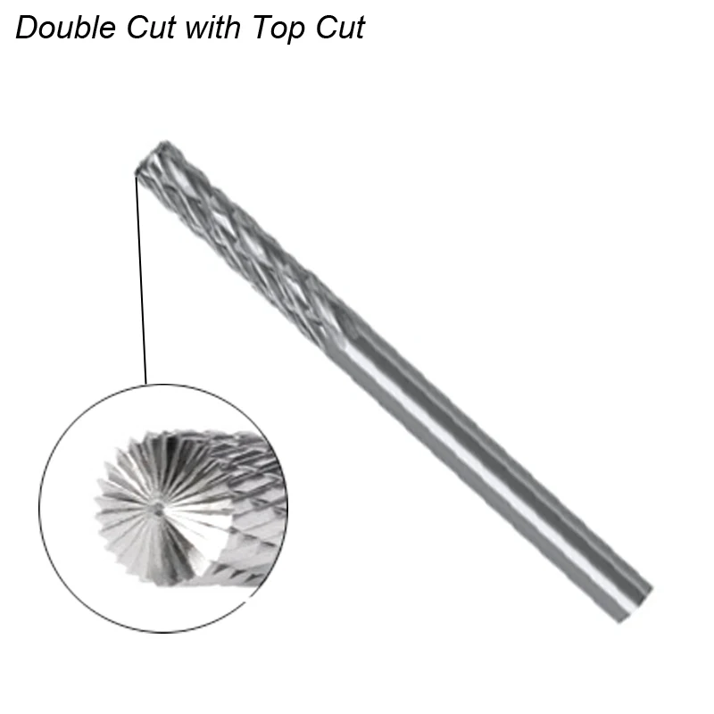 3mm 1/8 Inch Long Shank Carbide Burr Set 4 3mm 1/8 Inch Long Shank Carbide Burr Set - Image 4