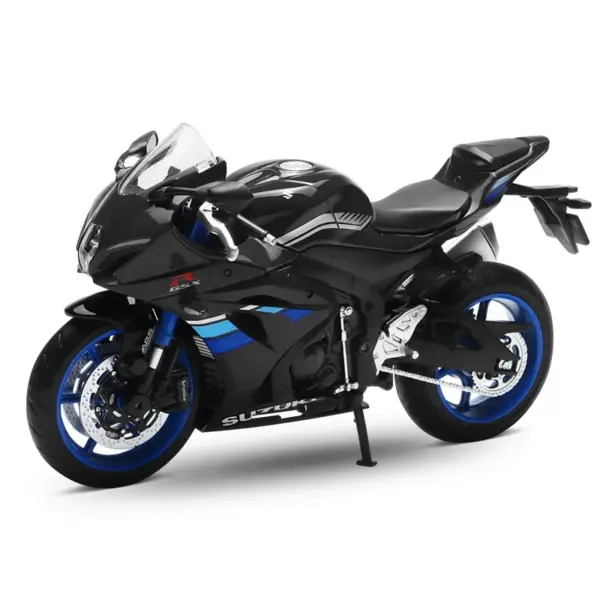 1:12 Suzuki GSX-R1000 Metal Motorcycle Model - Image 7
