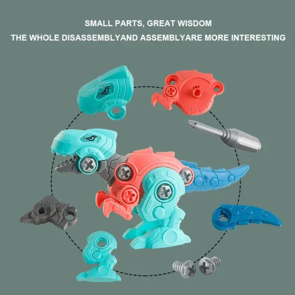 Dinosaur Puzzle Assembly Toy Surprise Eggs - Image 3