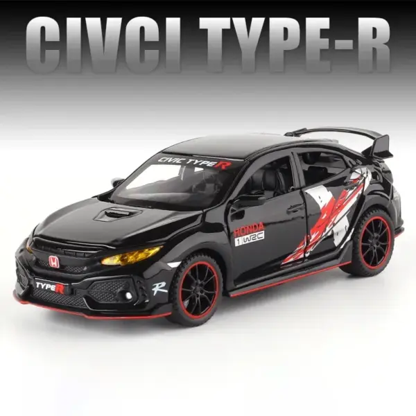 1:32 Honda Civic Type-R Diecast Toy Car - Image 2