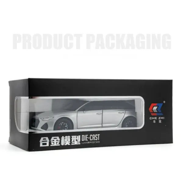 1:24 Audi RS6 Diecast Model Car with Sound - Image 6