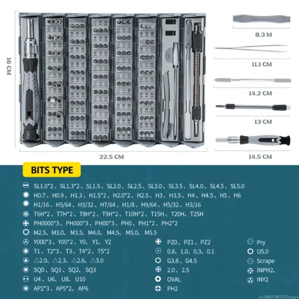 120pcs Precision Screwdriver Set for Xiaomi Devices - Image 5