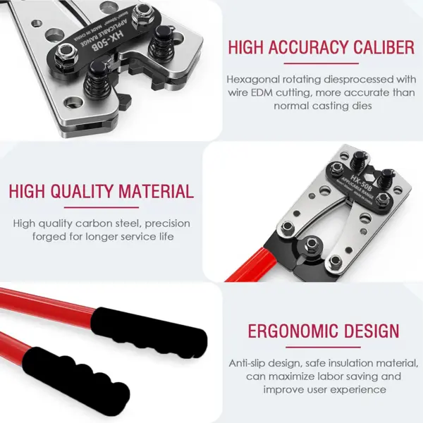 Multifunctional Crimping Tool Kit with Cables - Image 6