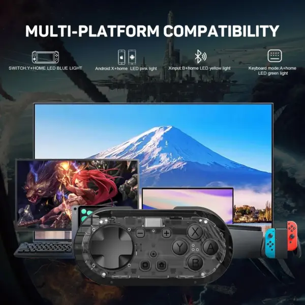 Mini Wireless Controller for Nintendo Switch & PC - Image 2
