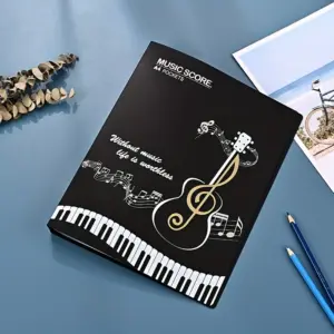 40-Pocket A4 Sheet Music Folder for Musicians 23 S50fd20f78b3d4e6da7f06439c6341958T