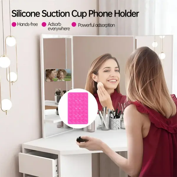 Double-Sided Silicone Suction Pad for Phones - Image 4