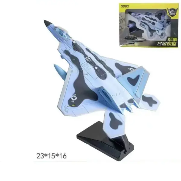 F22 Model Alloy Fighter Aircraft Toy - Image 6