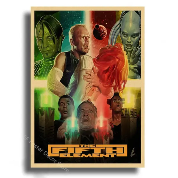 Monsters Movie Poster Vintage Home Decor - Image 28