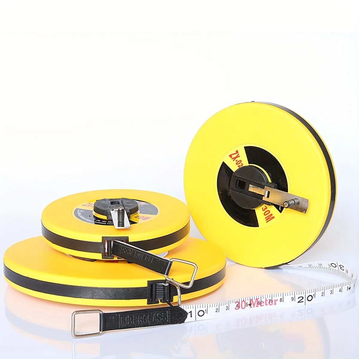 50m Fiberglass Tape Measure for Construction 4 50m Fiberglass Tape Measure for Construction - Image 4