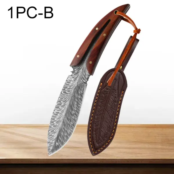 Hand Forged Stainless Steel Boning Knife - Image 9