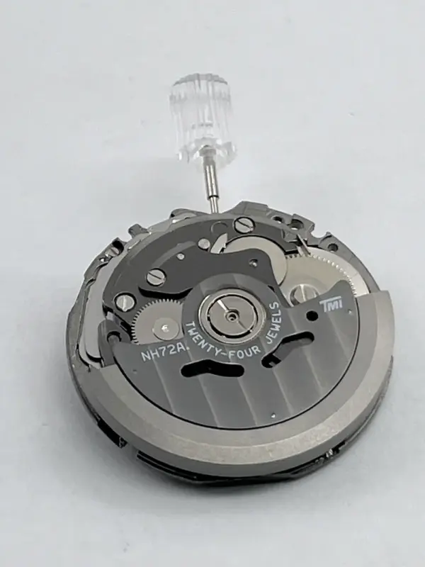 Genuine NH72A Black Skeleton Watch Movement - Image 5