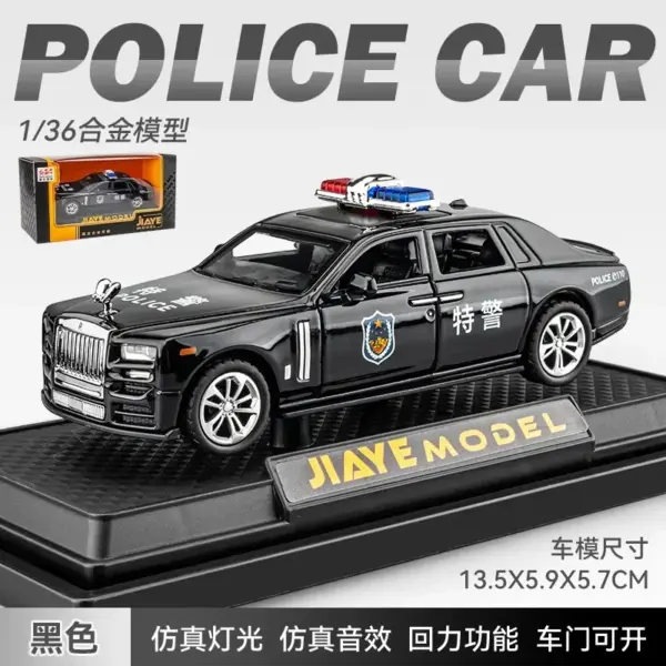 1:36 Rolls Royce Phantom Diecast Model Car