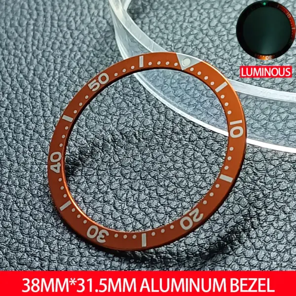 Aluminum Bezel Insert 38mm for Watch Repair - Image 14