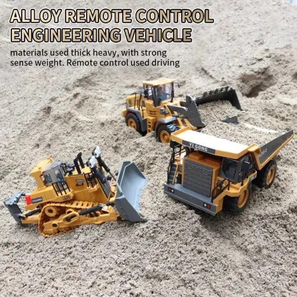 Remote Control Excavator Truck for Kids - Image 5