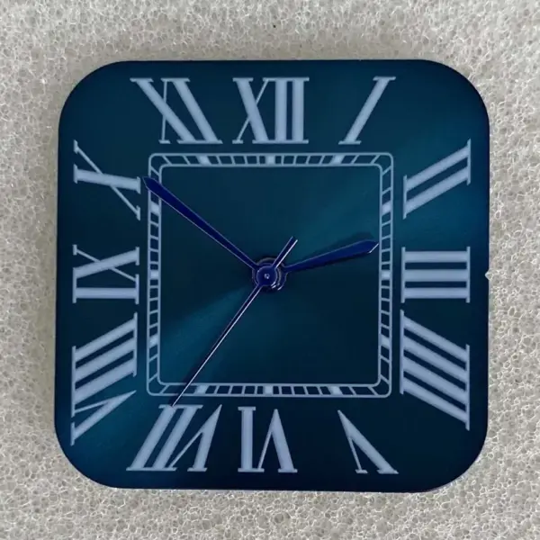 Square NH35 Watch Dial Set with Needle - Image 12