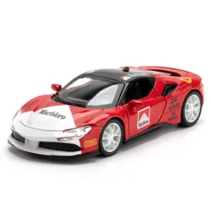 1:32 Scale Ferrari SF90 Diecast Model Car 14 S52932d6fd07e44cdb2435511eec12943W