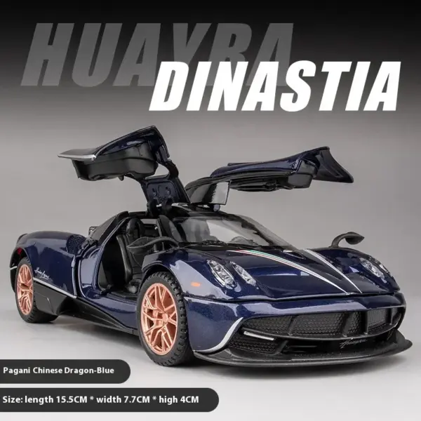 1:32 Pagani Huayra Diecast Model Car - Image 9