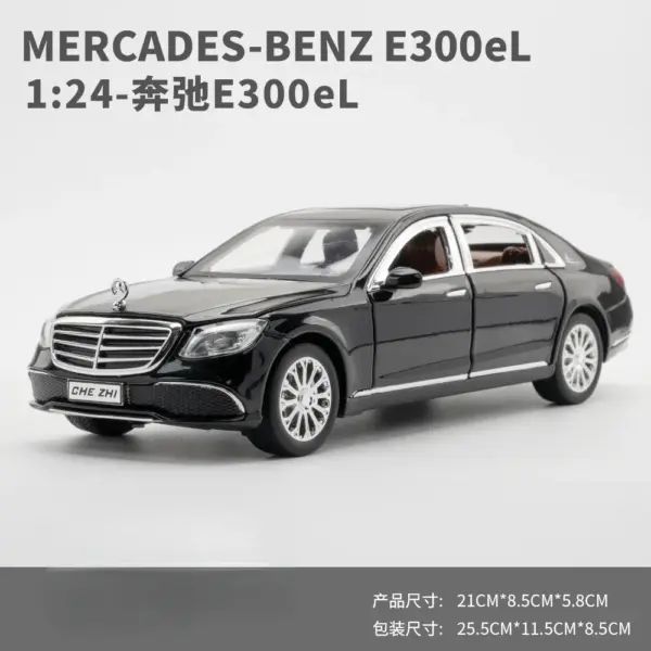 1:24 Mercedes-Benz E300 Diecast Model Car - Image 7