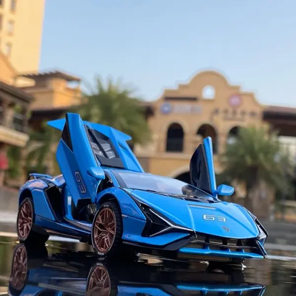 1:32 Lamborghini SIAN Diecast Model Car - Image 2