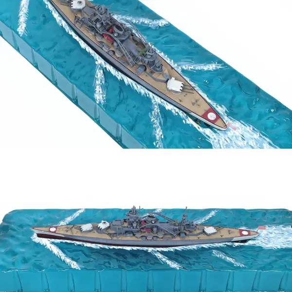 German Scharnhorst Battleship Model 1:1000 Scale - Image 6