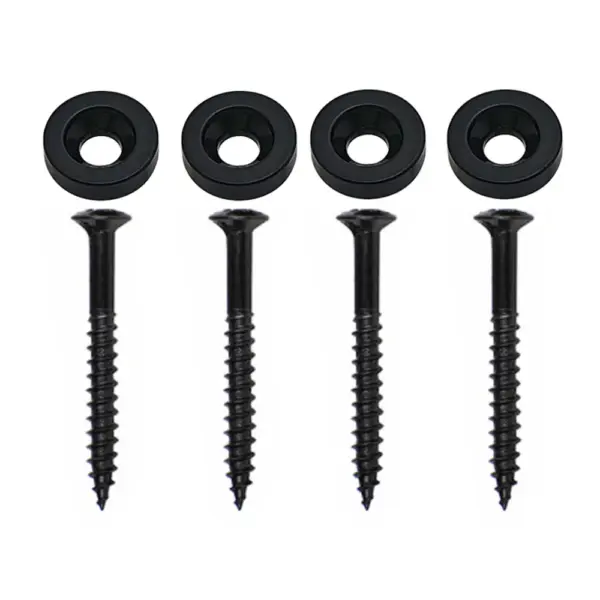 4Pcs Electric Guitar Neck Mounting Ferrules Set - Image 5
